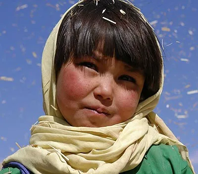 imagen de Baktin, la niña protagonista del film