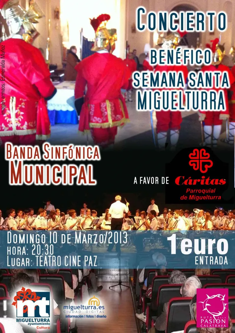 imagen cartel del concierto del 10 de marzo 2013