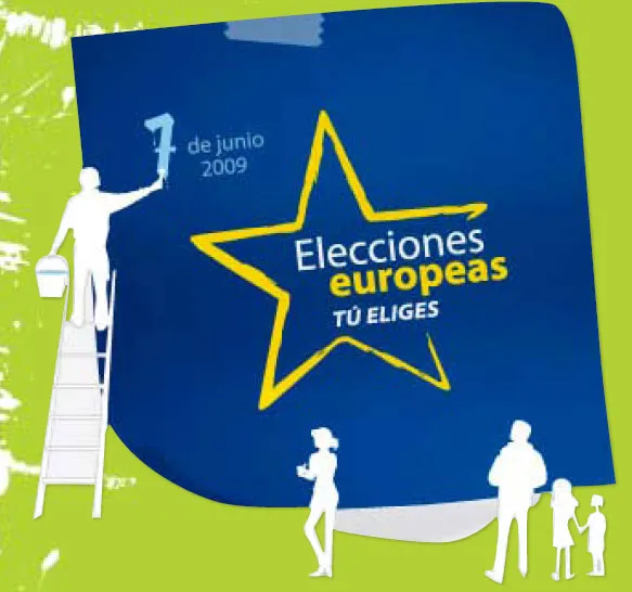 imagen publicidad Elecciones Europeas, junio 2009