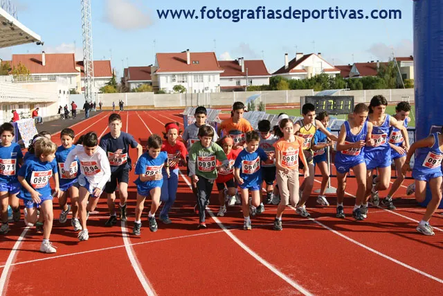 imagen salida de la Carrera Mini Villa Miguelturra