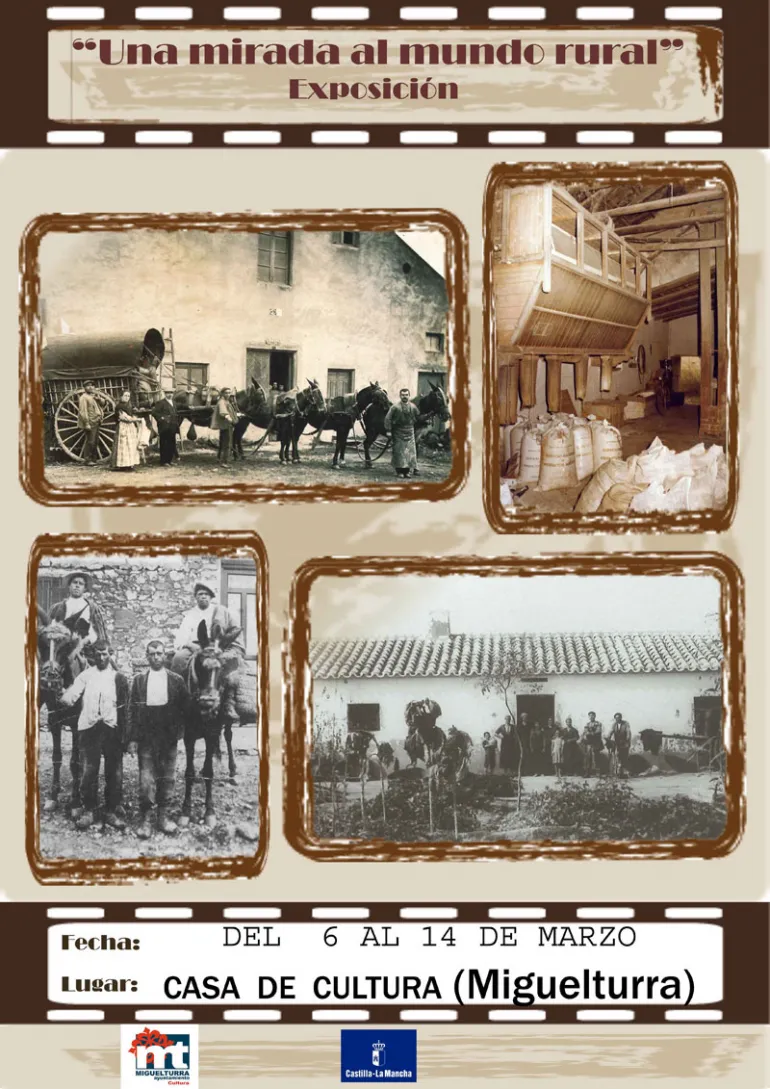 imagen cartel exposición mirada al mundo rural