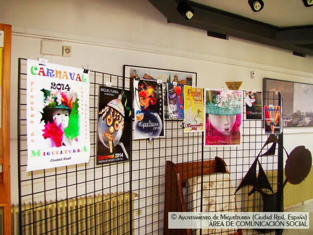imagen exposición certamen Carteles Carnaval 2014