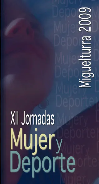 imagen publicitaria Jornada Mujer y Deporte 2009