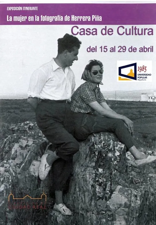 evento imagen de la exposición la mujer en la fotografía de Herrera Piña UP