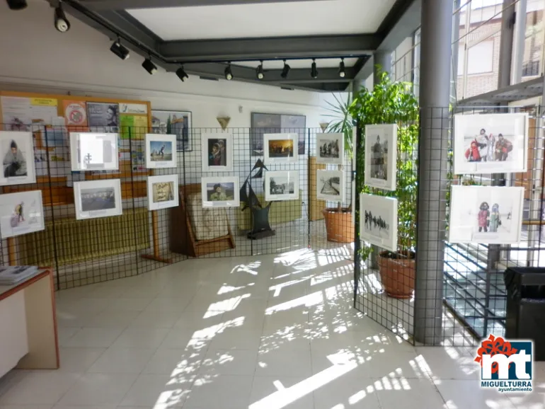 imagen de la exposición en la Casa de la Cultura, octubre 2017