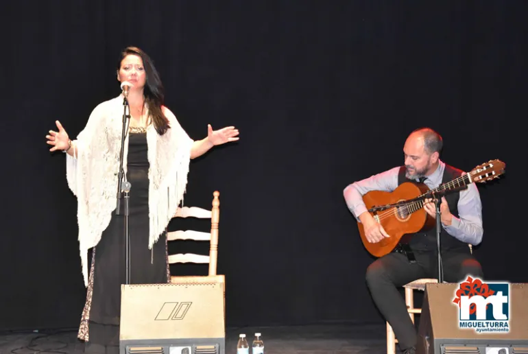 imagen de Eva de Dios y Chaparro hijo a la guitarra, septiembre 2019