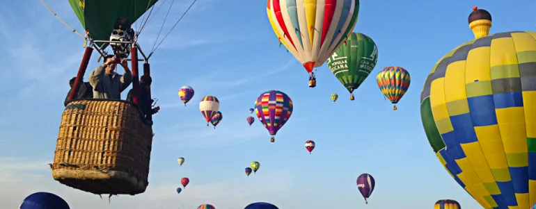 eventos y actividades relacionadas con globos aerostáticos