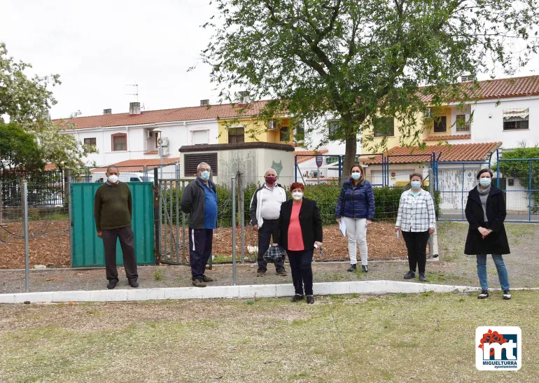 imagen en la zona de los huertos del abuelo y abuela en Miguelturra, abril de 2021