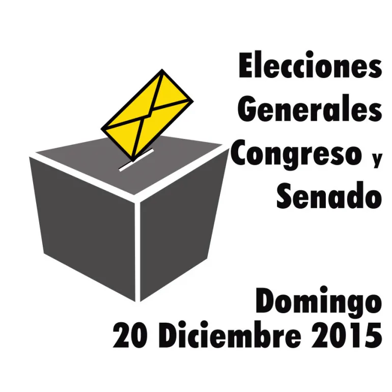 imagen alusiva a las Elecciones Generales del 20 de diciembre de 2015
