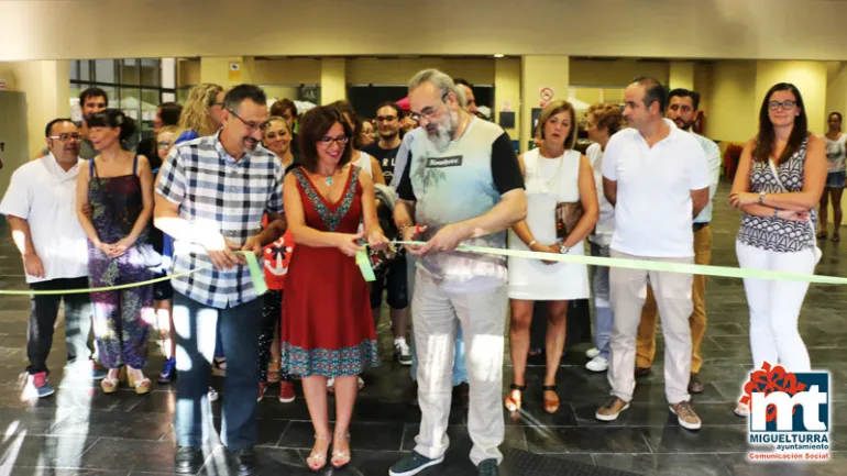 imagen inauguración de la Feria del Pequeño Comercio de Miguelturra, septiembre 2016
