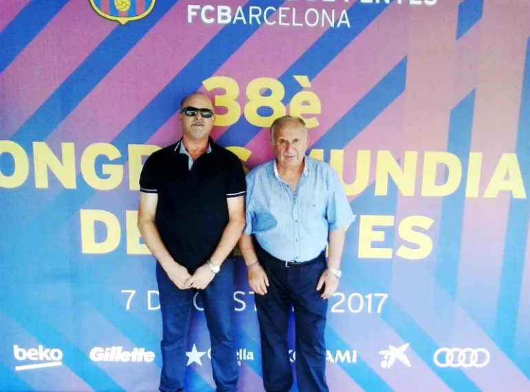 imagen de la Peña Barcelonista de Miguelturra, agosto 2017, imagen de Ramón Peco