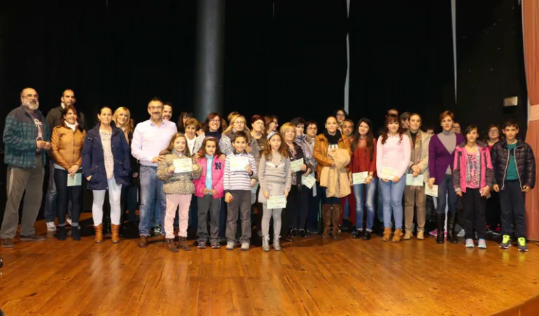 imagen de las personas ganadoras del pasado año, Premios Pequeño Comercio 2015