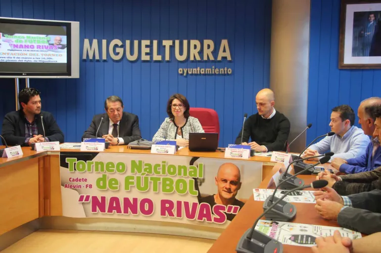 imagen de la rueda de prensa presentación del torneo nacional Nano Rivas, marzo de 2017