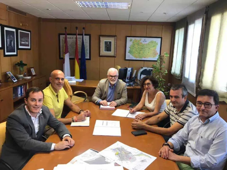 imagen de la reunión con Casto Sánchez Gijón, Miguelturra octubre de 2019