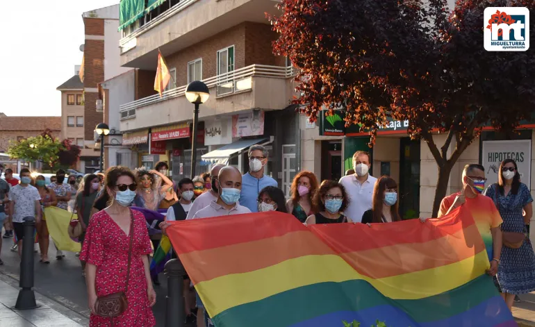 imagen de la marcha Orgullo LGTBI Miguelturra 2021