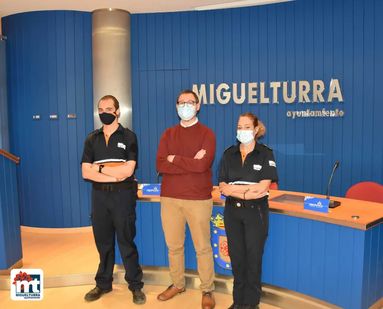 imagen de la presentación del programa contra incendios, junio 2021