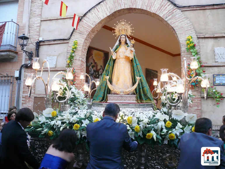 imagen de archivo de la procesión del Barrio de Oriente, año 2013