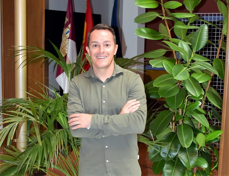 imagen del concejal de deportes, Diego Rodríguez, Miguelturra agosto 2021