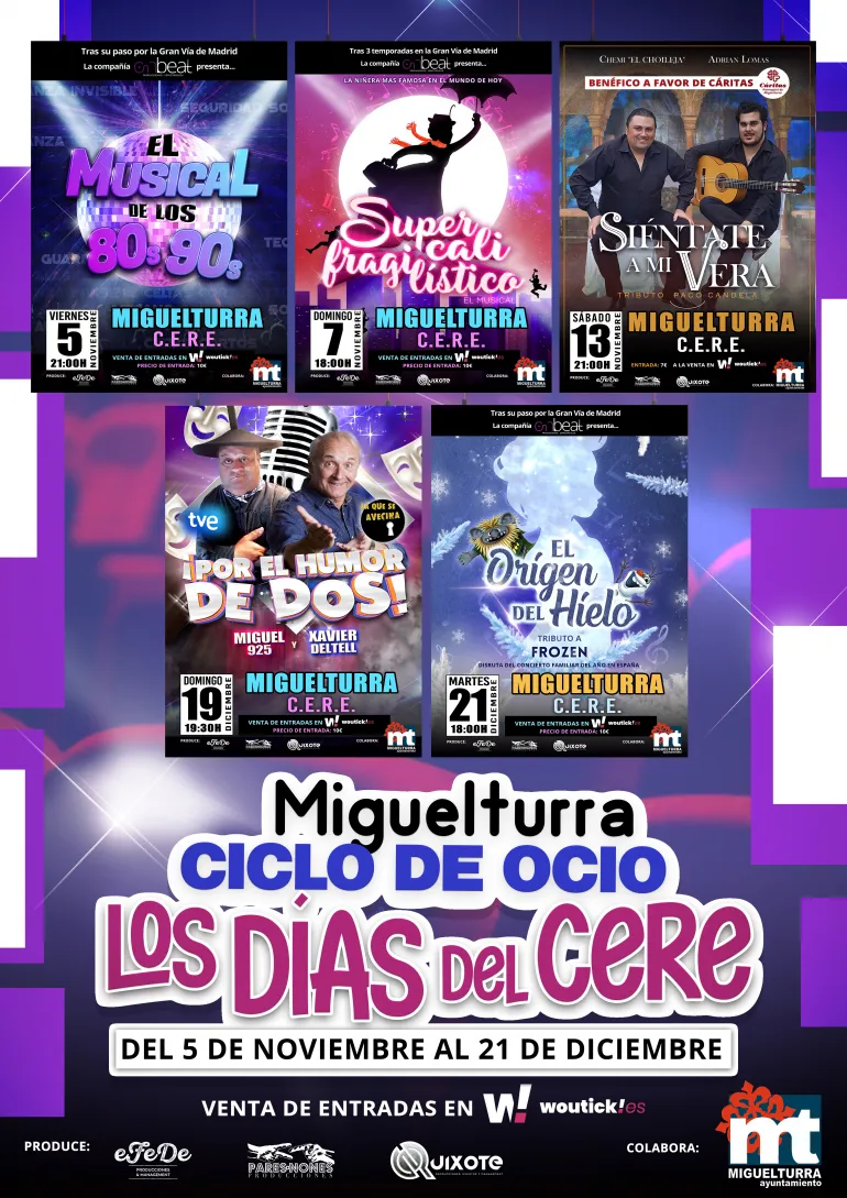 imagen cartel genérico eventos culturales en el CERE, noviembre-diciembre 2021