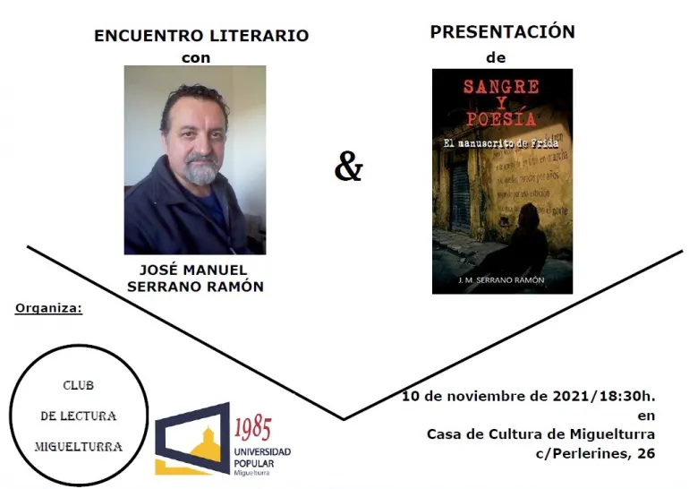 imagen evento de la Casa de la Cultura, 10 noviembre 2021