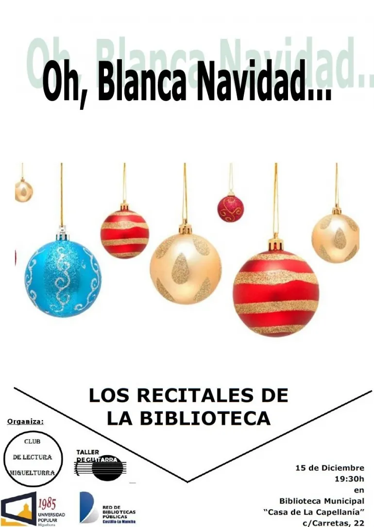 oh blanca navidad, diciembre 2021