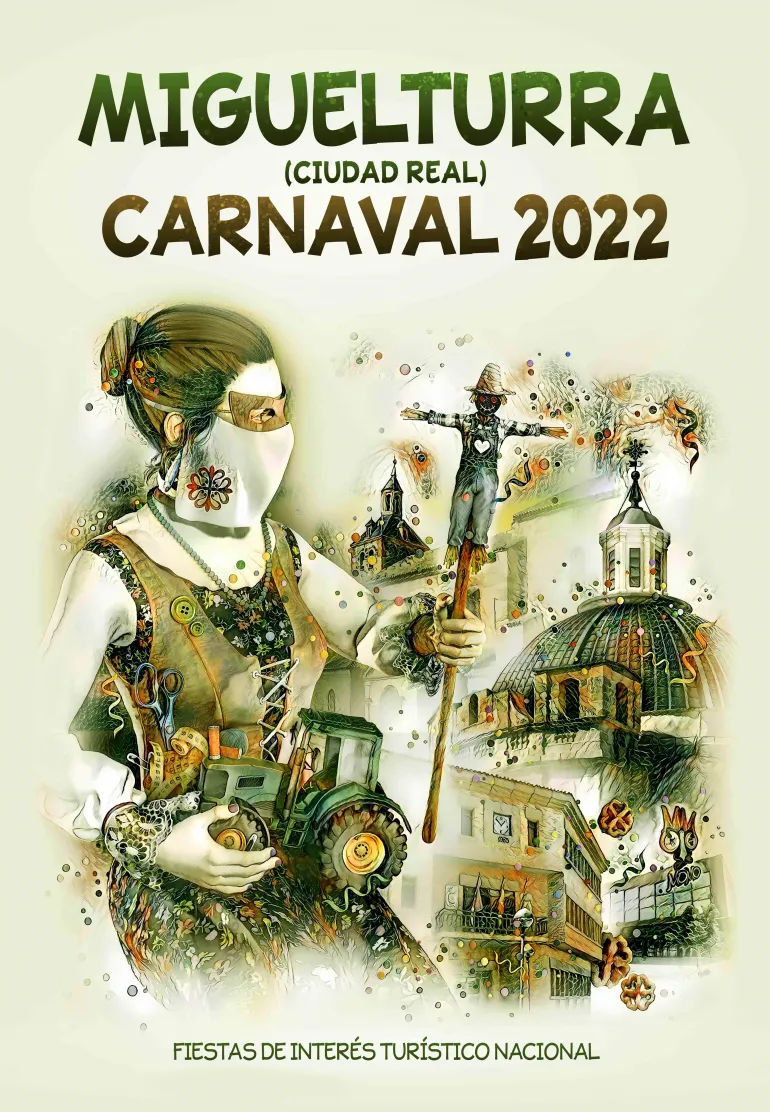 Cartel anunciador Carnaval Miguelturra 2022