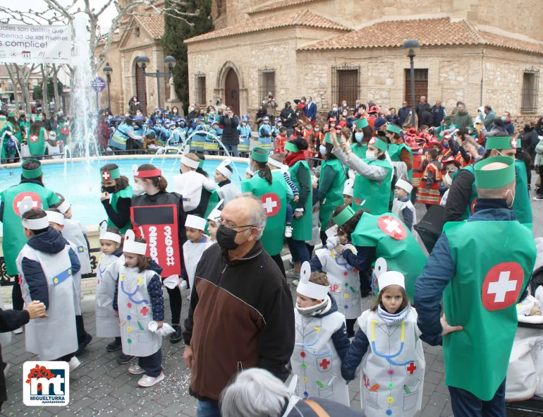 Desfile del Colegio Concertado La Merced, febrero 2022