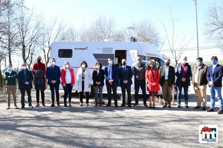 Presentación zona autocaravanas Peralvillo, febrero 2022