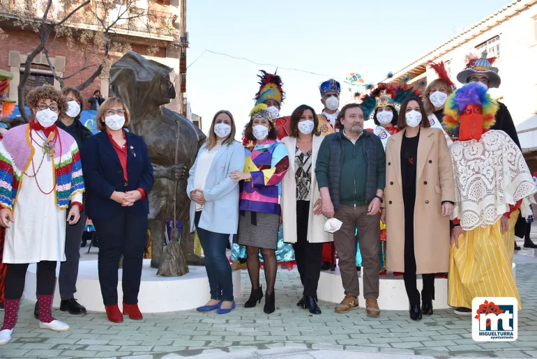 inauguración monumento Carnaval Miguelturra, marzo 2022