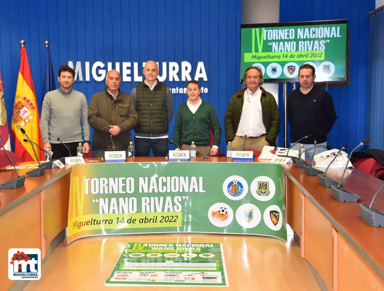 presentación Torneo Nano Rivas, marzo 2022