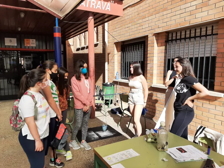 jornada ciencia y robótica, IES Campo Calatrava, mayo 2022