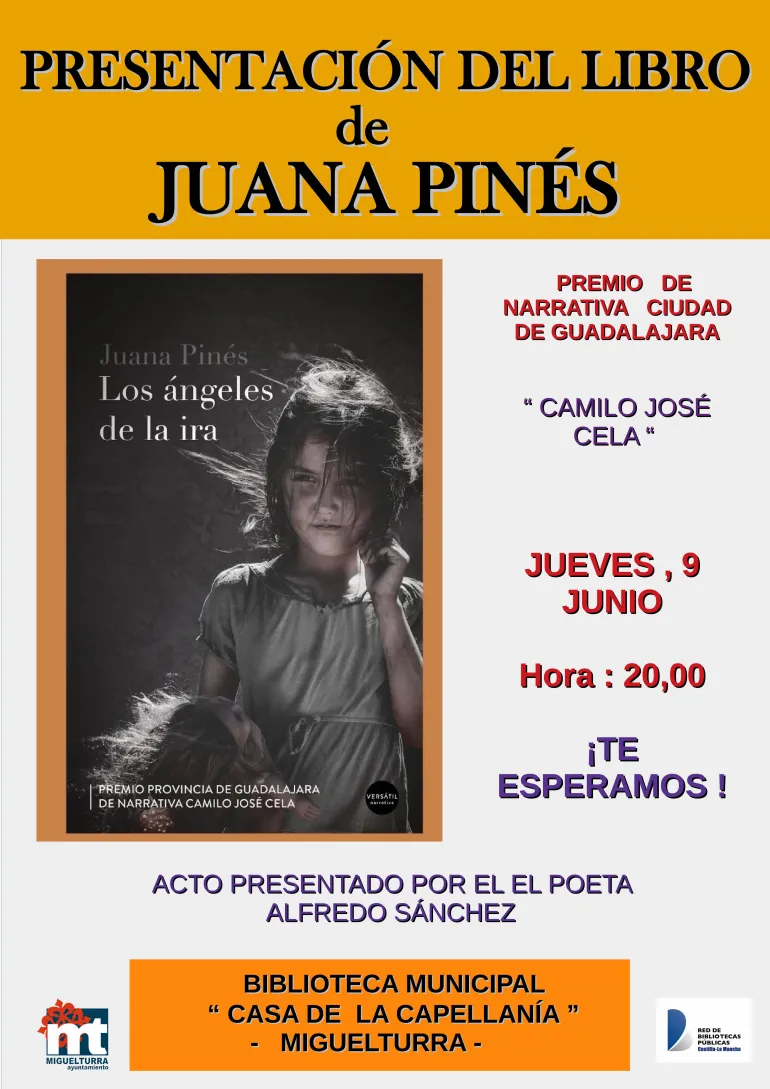 presentación libro Juana Pinés, junio 2022