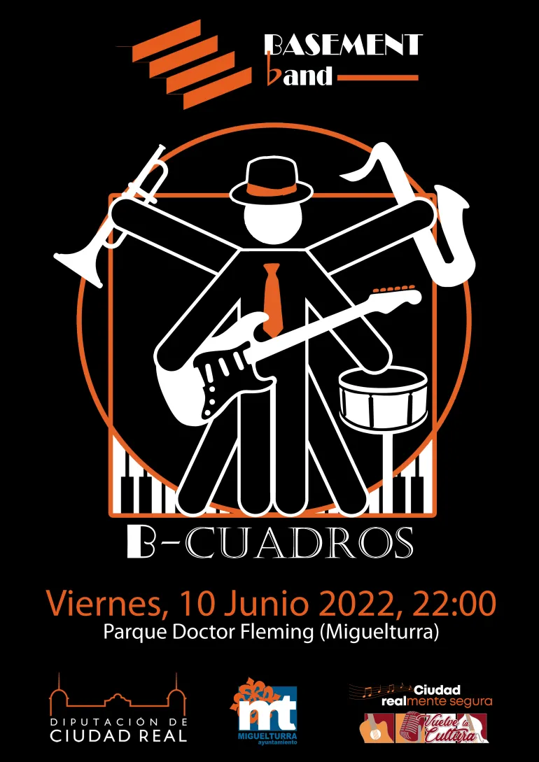 imagen cartel Basement Band, junio 2022