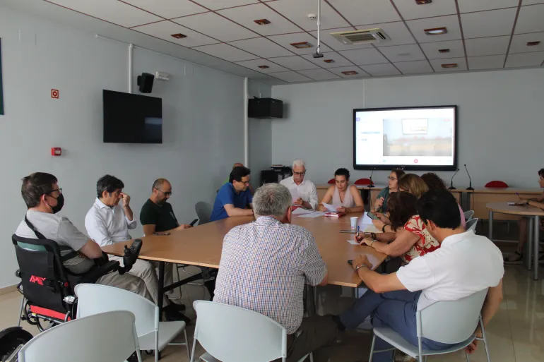 Junta Directiva AD Campo Calatrava, junio 2022, fuente imagen Gabinete Prensa Multimedia