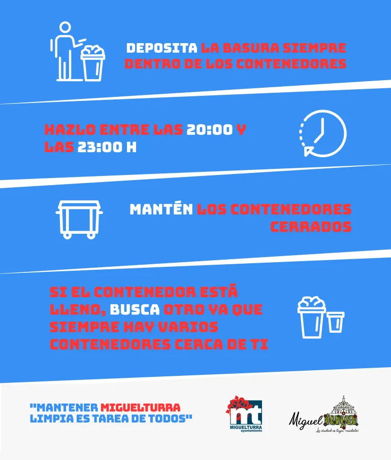 campaña concienciación limpieza, julio 2022