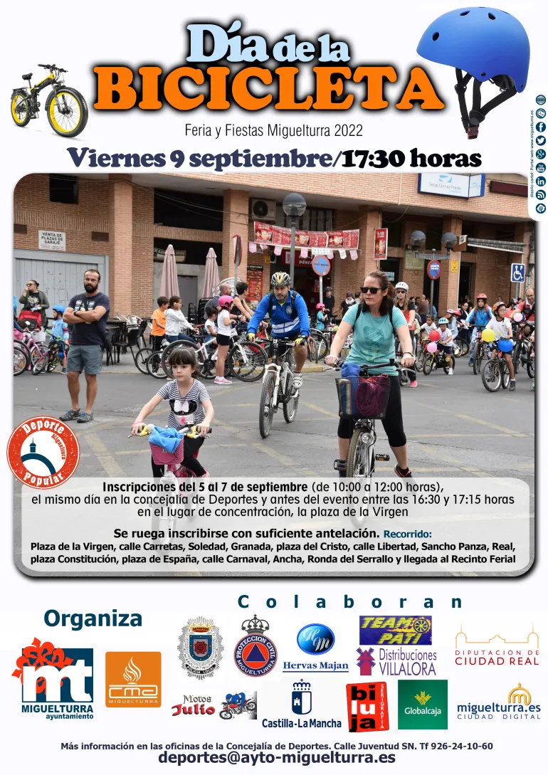 Día de la Bicicleta, Feria y Fiestas 2022