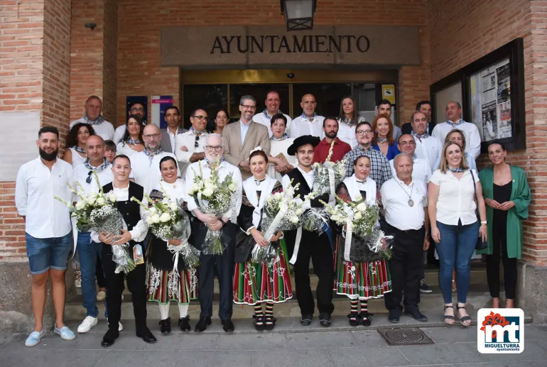 inicio Fiestas 2022, en las puertas del Ayuntamiento