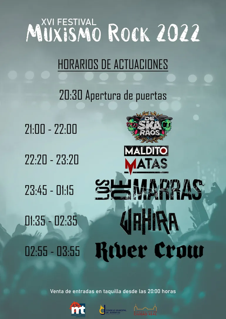 actuaciones y horarios Muxismo Rock 2022