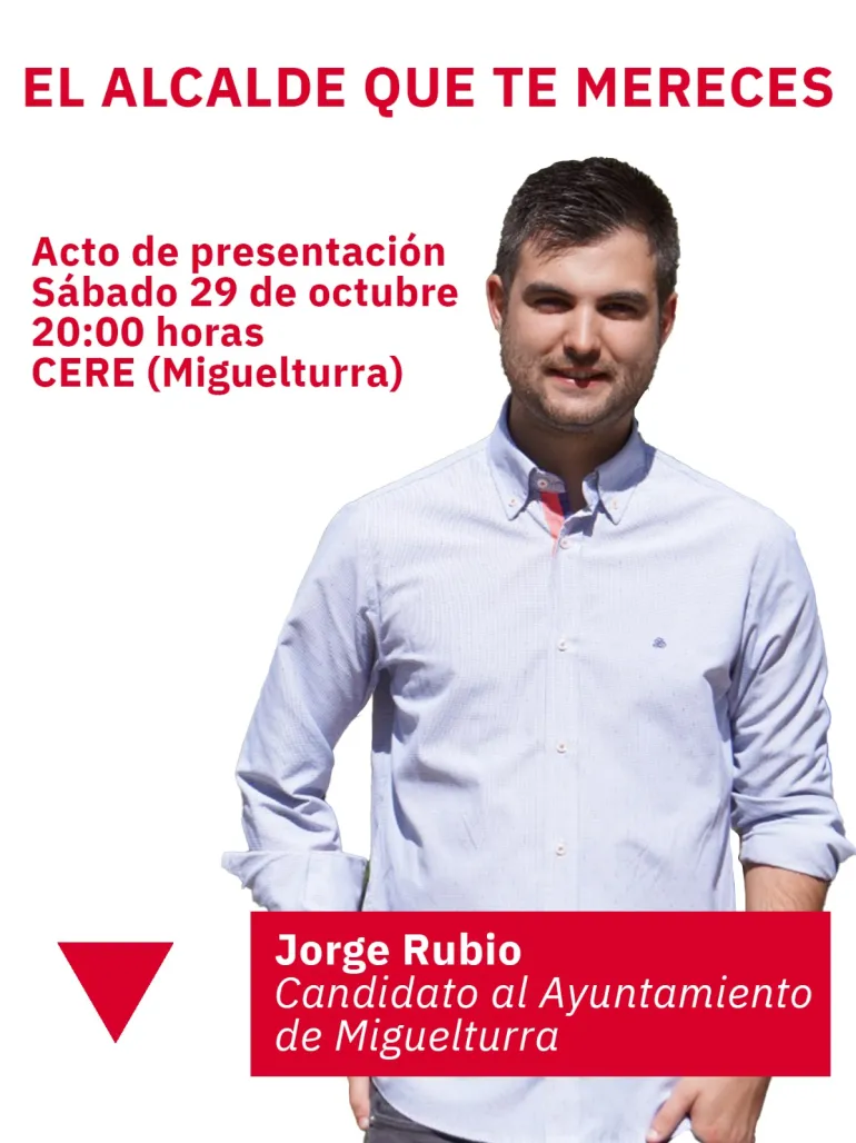 cartel Jorge Rubio, octubre 2022