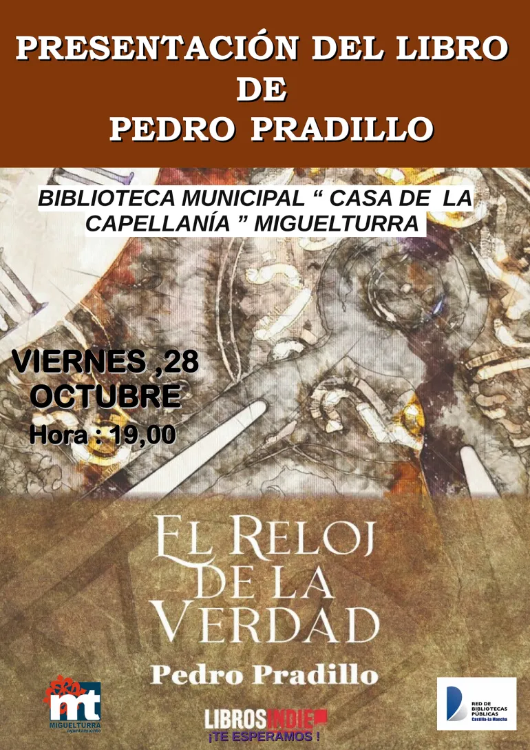 libro el reloj de la verdad, octubre 2022