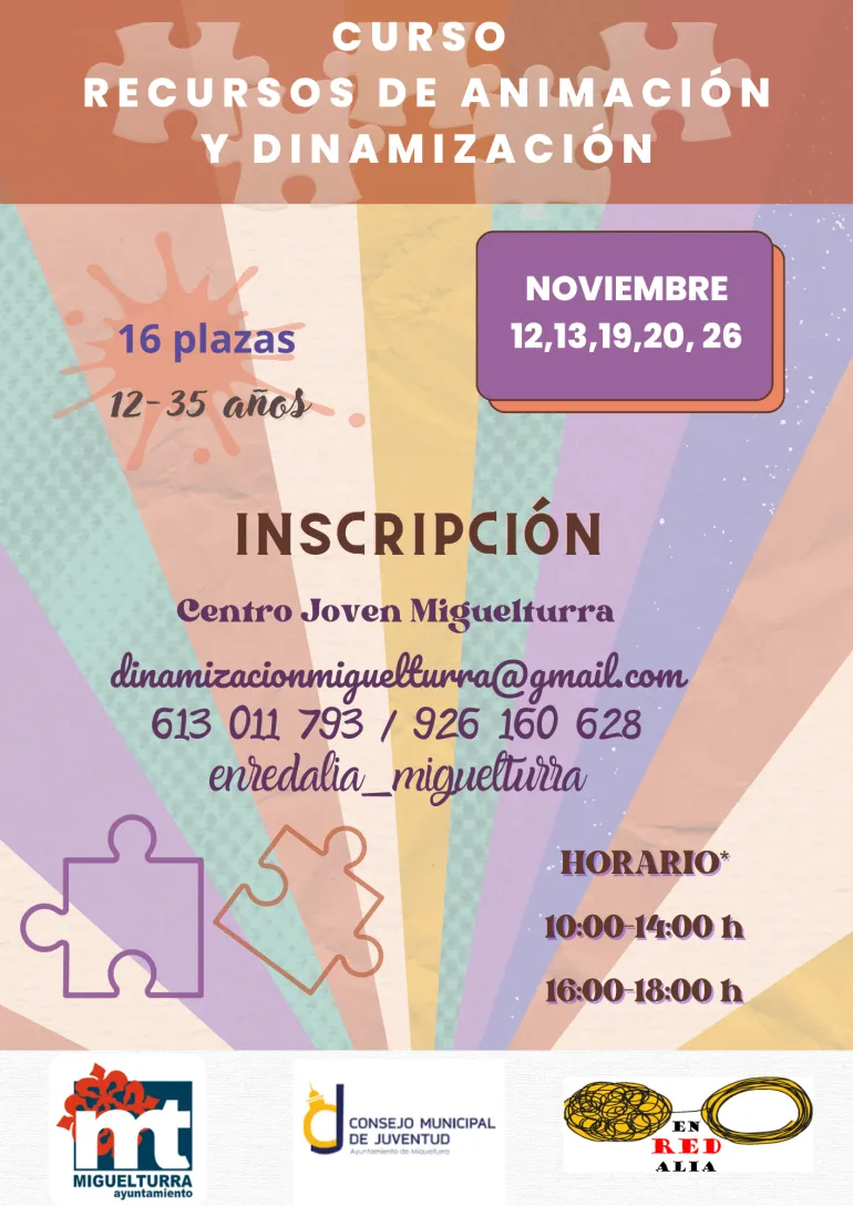 curso animación, noviembre 2022