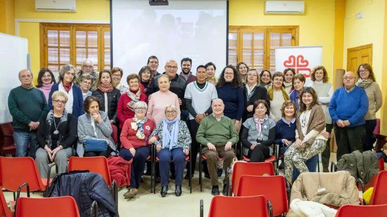 reunión proyecto Cáritas y Ayuntamiento, noviembre 2022