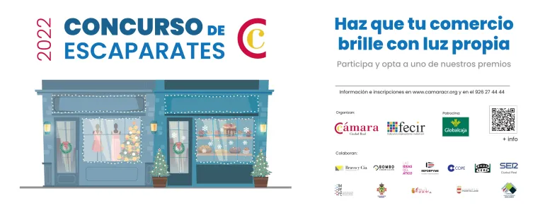 concurso escaparates Cámara Comercio 2022