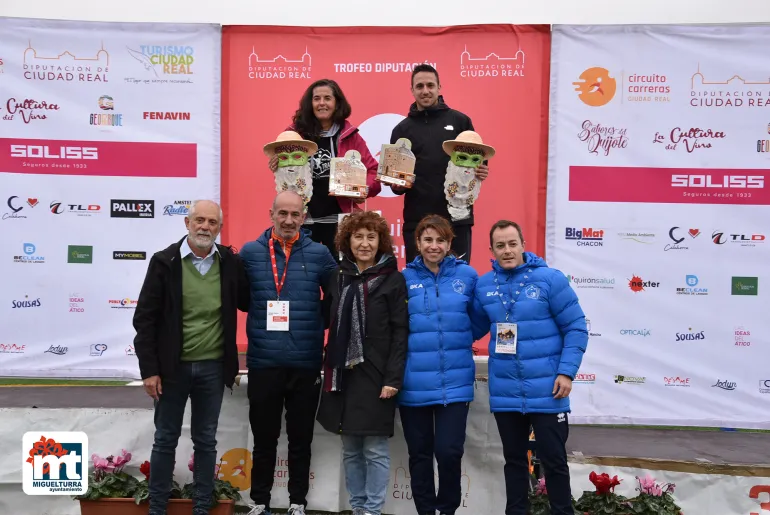 imagen podio Media Maratón Rural Miguelturra, noviembre 2022