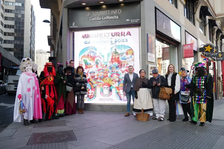 Presentación Carnaval Miguelturra 2023, fuente Difunde Broadccasting