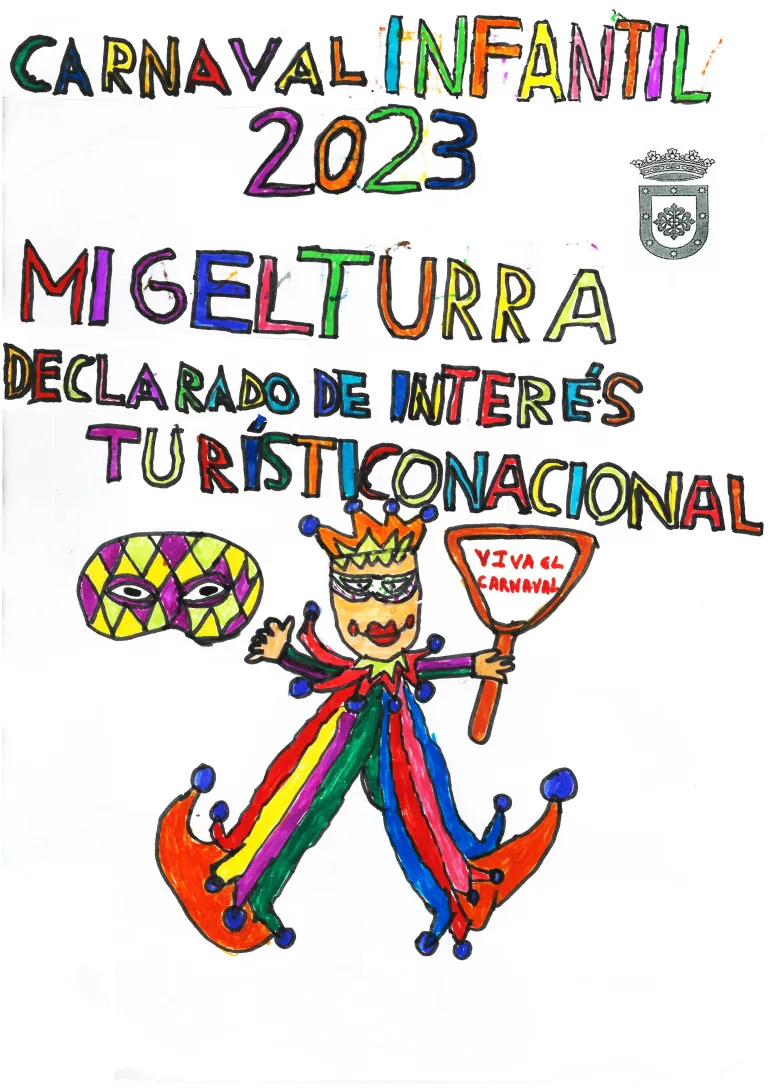 cartel ganador carnaval infantil 2023