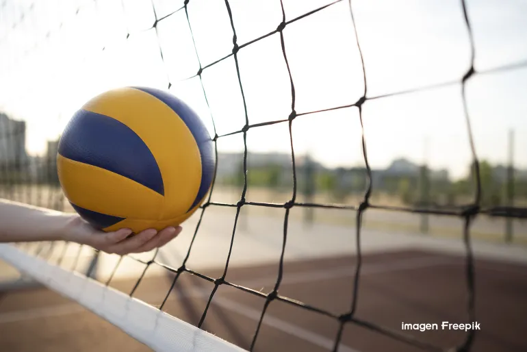 pelota voleibol, fuente imagen Freepik