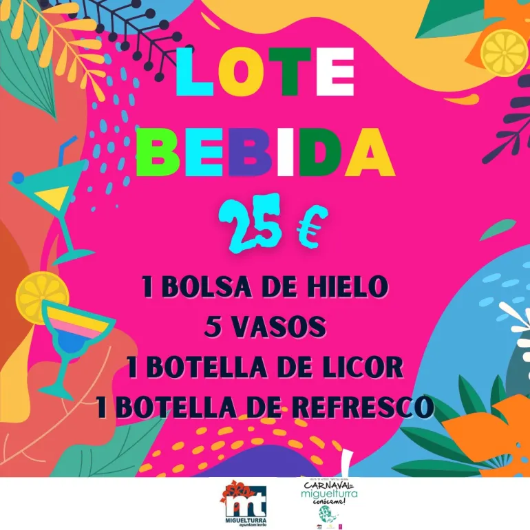 precios bebidas carnaval miguelturra 2023, imagen 3