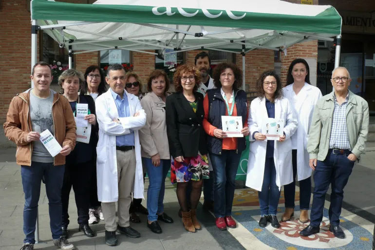 Campaña de la AECC, día mundial prevención cáncer de colon, Miguelturra 2023