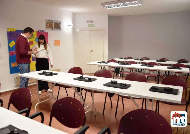 aula del Centro Joven, marzo 2023